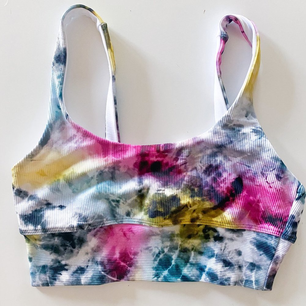 Beach Riot Sport Tie Dye Sports Bra